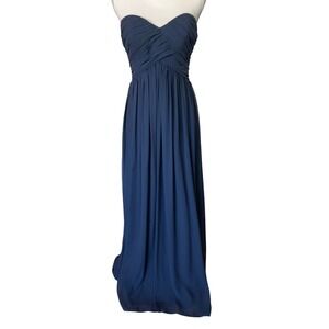 Bill Levkoff‎ Bridesmaid Dress Blue Size 6